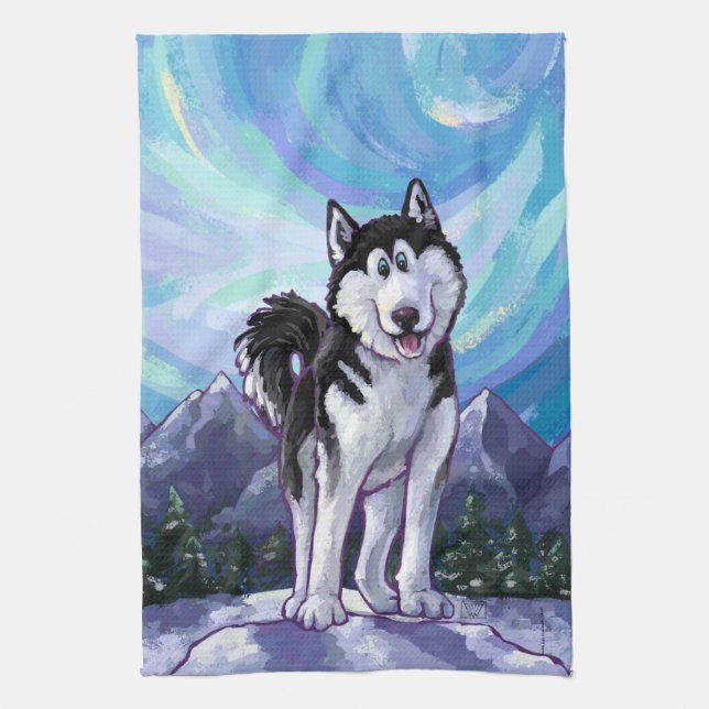 Husky Gifts & Accessories Kitchen Towel (Vertical)