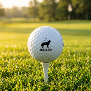 Husky Golf Dad Titleist Pro V1 Golf Ball Gift