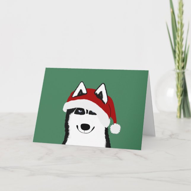 Husky Greeting Card (Front)