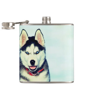 Husky Hip Flask