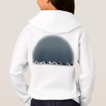 Husky Hoodie Kid's Sled Dog Kid's Husky Sweatshirt