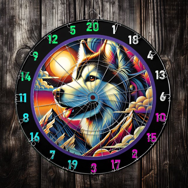 Husky Horizon Game Room Essential Dartboard (Creator Uploaded)
