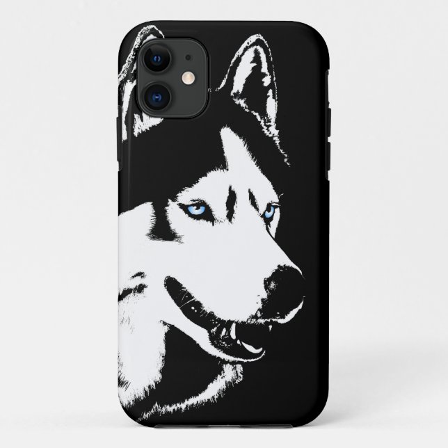 Husky iPhone 5 Case Siberian Husky Malamute Case (Back)