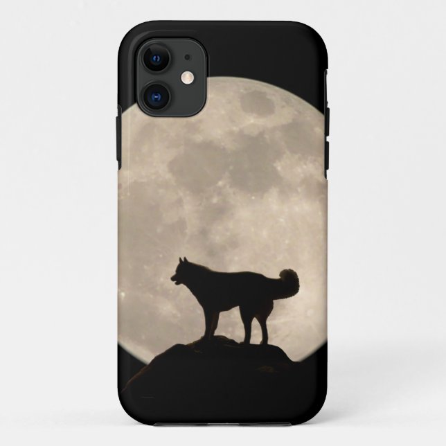 Husky iPhone 5 Case Siberian Husky Wolf Dog Cases (Back)