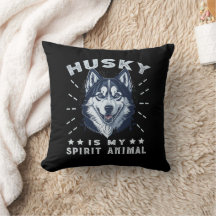 Husky Is My Spirit Animal Majestic Husky Dog