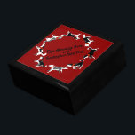 Husky Jewellery Box Christmas Siberian Husky Dog B<br><div class="desc">Siberian Husky Gift Box Christmas Sled Dog Jewellery Boxes Alaskan Malamute Boxes Husky Gifts Decor Dog Lover Jewellery Box Customizable Husky Christmas Gift Boxes for Men Women Kids Home & Office Custom Holiday Siberian Husky Dog Gifts for All Festive Sled Dog Husky Gifts and Your Name Here Siberian Husky Decor...</div>