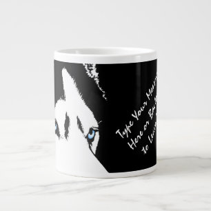 Husky Jumbo Mug Siberian Husky Cup Personalized