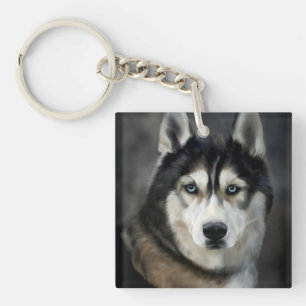 Husky Keychain
