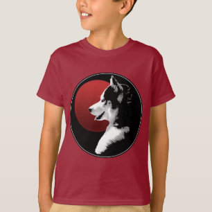 Husky Kid's Shirts Sled Dog Kid's Husky Sweatshirt