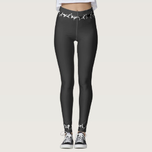 Husky Leggings Husky Malamute Chien Pantalon Leggi
