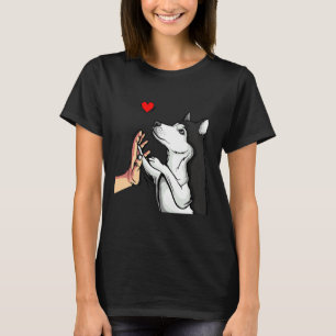 Husky Love Cute Dog Mom Girls Women T-Shirt