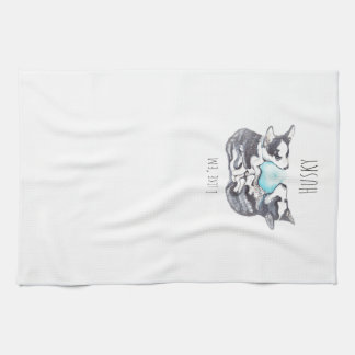Husky Lover Kitchen Towels