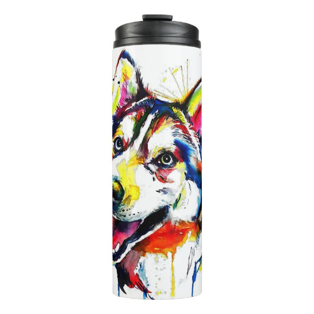 Husky Lover Mug Tumbler | Mug Gifts | Lover Gift (Front)