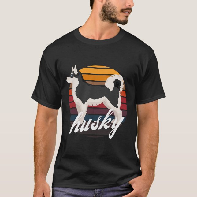 Husky Lover      T-Shirt (Front)