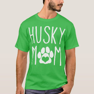 Husky Mom Dog Lover For Mothers Day retro T-Shirt