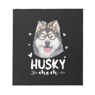 Husky Mom Dog Lovers Gift Mother Day Gift Notepad