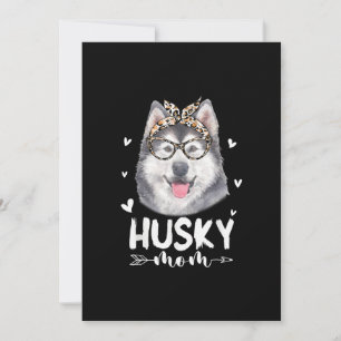 Husky Mom   Dog Lovers Gift   Mother Day Gift Save The Date