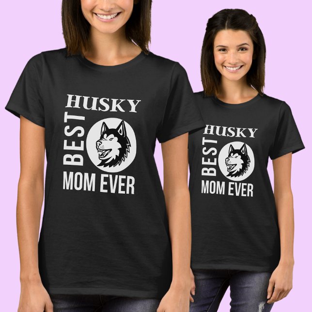 Husky Mom, Dog Mom, Husky Gift T-Shirt (Creator Uploaded)
