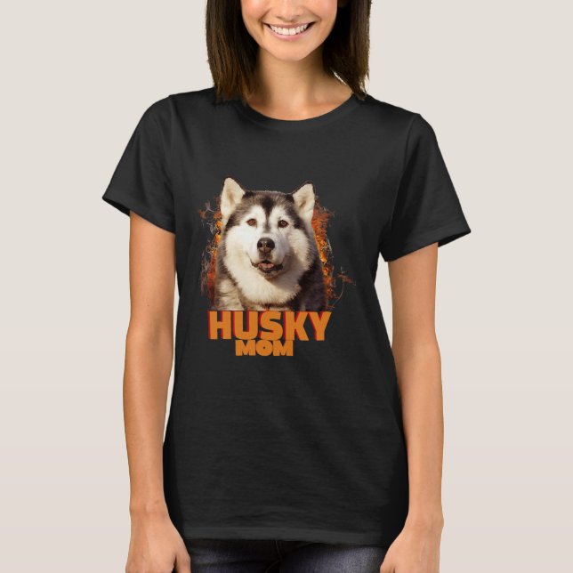 Husky Mom Essential     T-Shirt (Front)