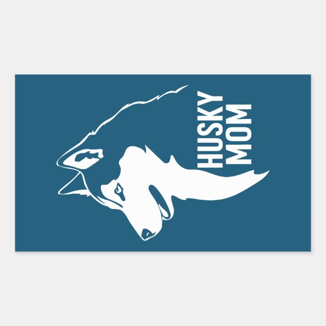 Husky Mom Sticker (Front)