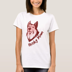 husky mom T-Shirt