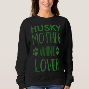 Husky Mother Wine Sweatshirt