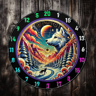 Husky Mountain Aura Wall Decor Dartboard