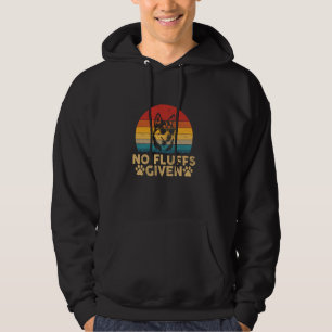 Husky No Fluffs Given Dog Mom Dad Funny Dog Lover  Hoodie