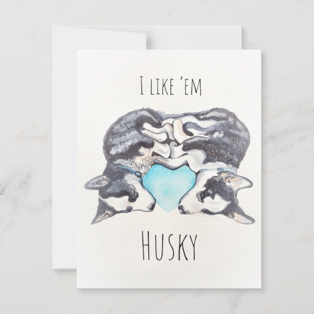 Husky Note cards (Front)