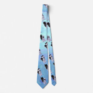 Husky Patterns Tie