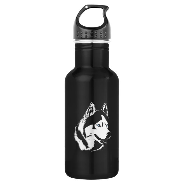 Husky Personalized Husky Dog Bottle (Front)