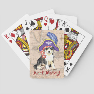 Husky Pirate Playing Cards