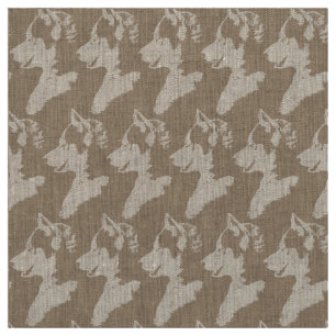 Husky Pup Fabric Siberian Husky Fabric Dog Pattern
