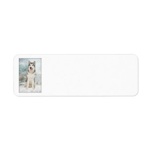Husky Return Address Labels