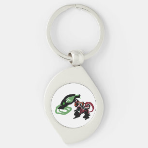 Husky room keychain