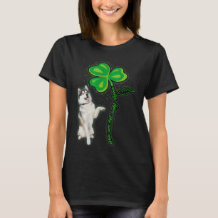 Husky Shamrock St Patricks Day You Are My Lucky Ch T-Shirt