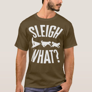 Husky Sledding Sled Dog Racing Alaskan Racers T-Shirt