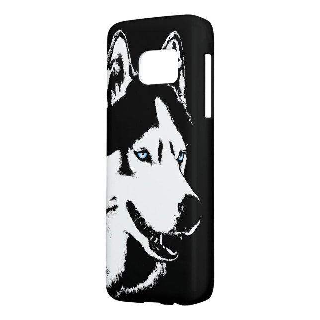 Husky Smartphone Case Sled Dog Husky Case (Back Left)