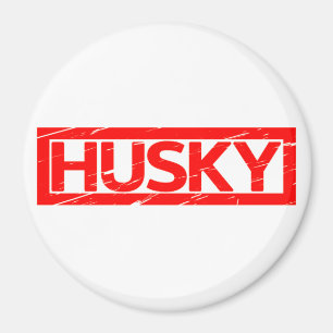 Husky Stamp Magnet