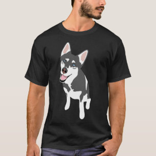 Husky Sticker       T-Shirt