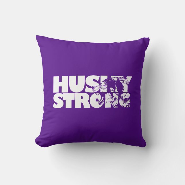 Husky Strong Coussin (Recto)