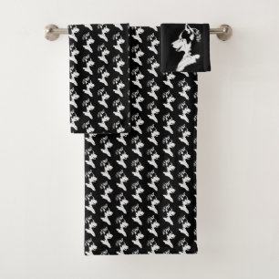 Husky Towel Set Husky Malamute Bath Decor