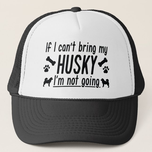 Husky Trucker Hat (Front)
