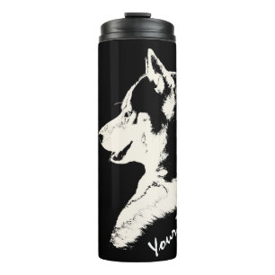 Husky Tumbler Mug Custom Husky Puppy & Gifts
