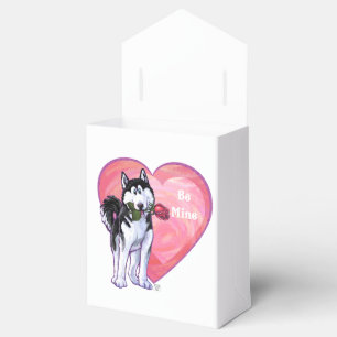 Husky Valentine's Day Favor Box