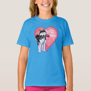 Husky Valentine's Day T-Shirt