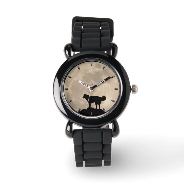 Husky Watch Siberian Husky / Malamute Wrist Watch (Front)
