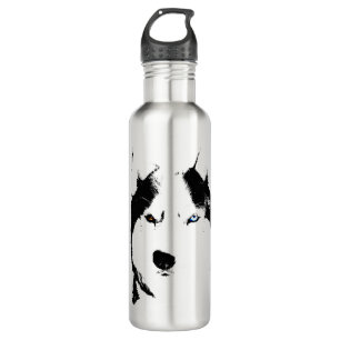 Husky  Water Bottle Personalized Husky Dog Bottle