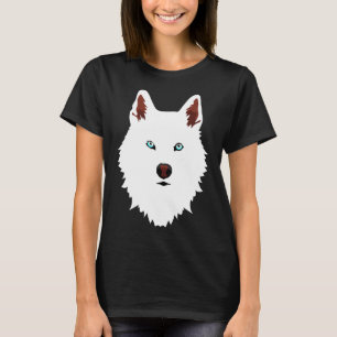 Husky White Snow Dog T-Shirt
