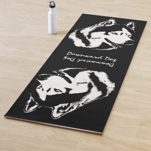 Husky Yoga Mats Malamute / Husky Sled Dog Mat